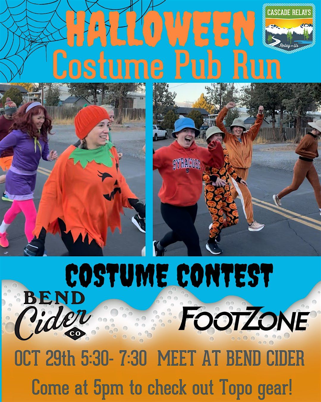 FootZone PUB RUN * Special Edition BEND Cider