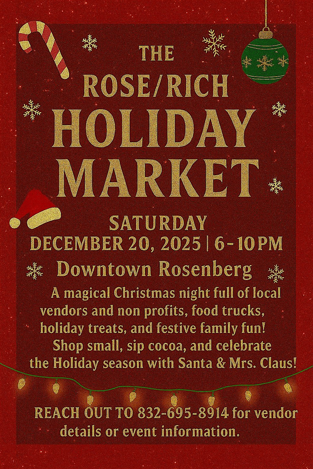 The Rose\/Rich Holiday Night Market