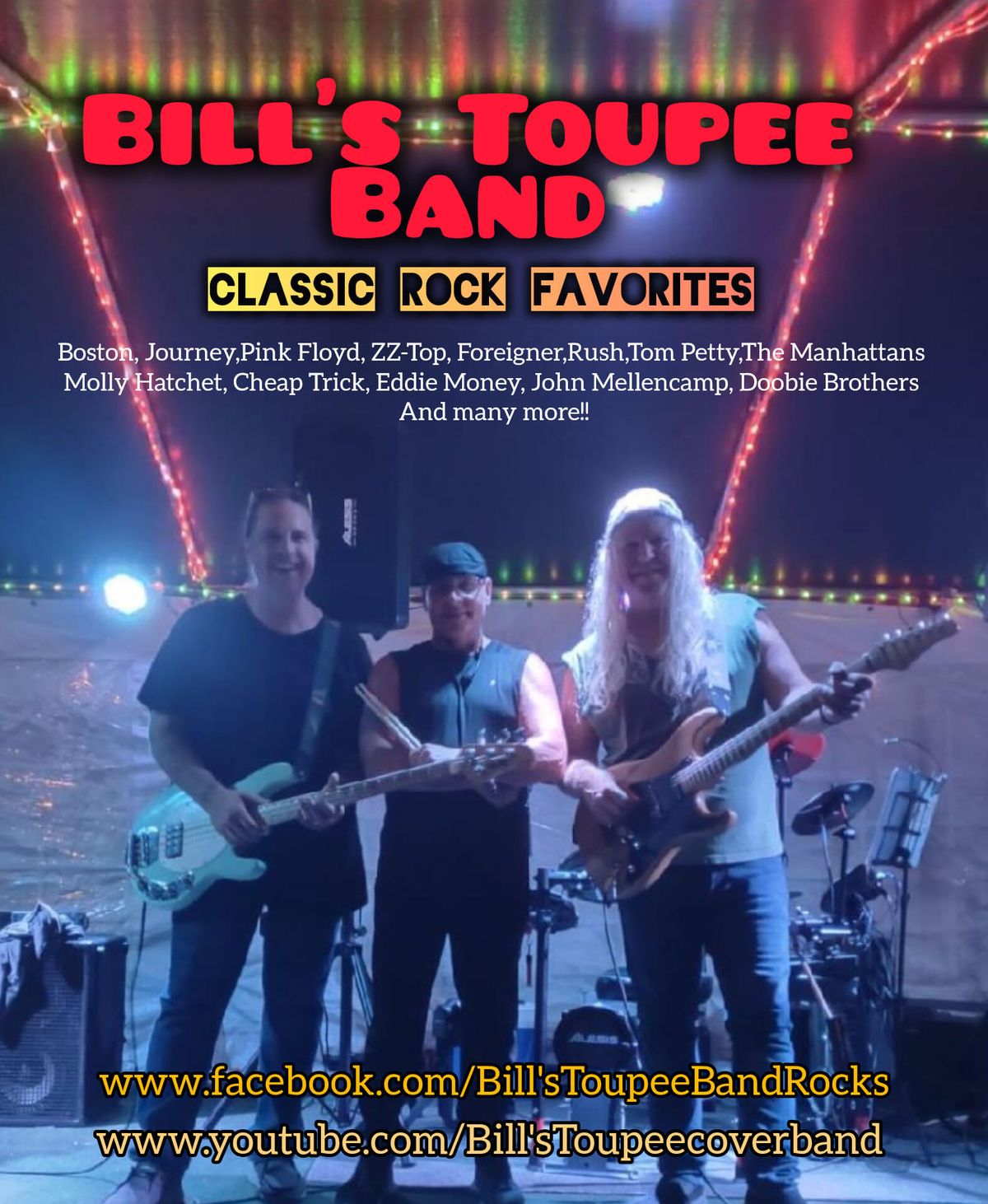 Charlie Horse welcomes Bill's Toupee Band 