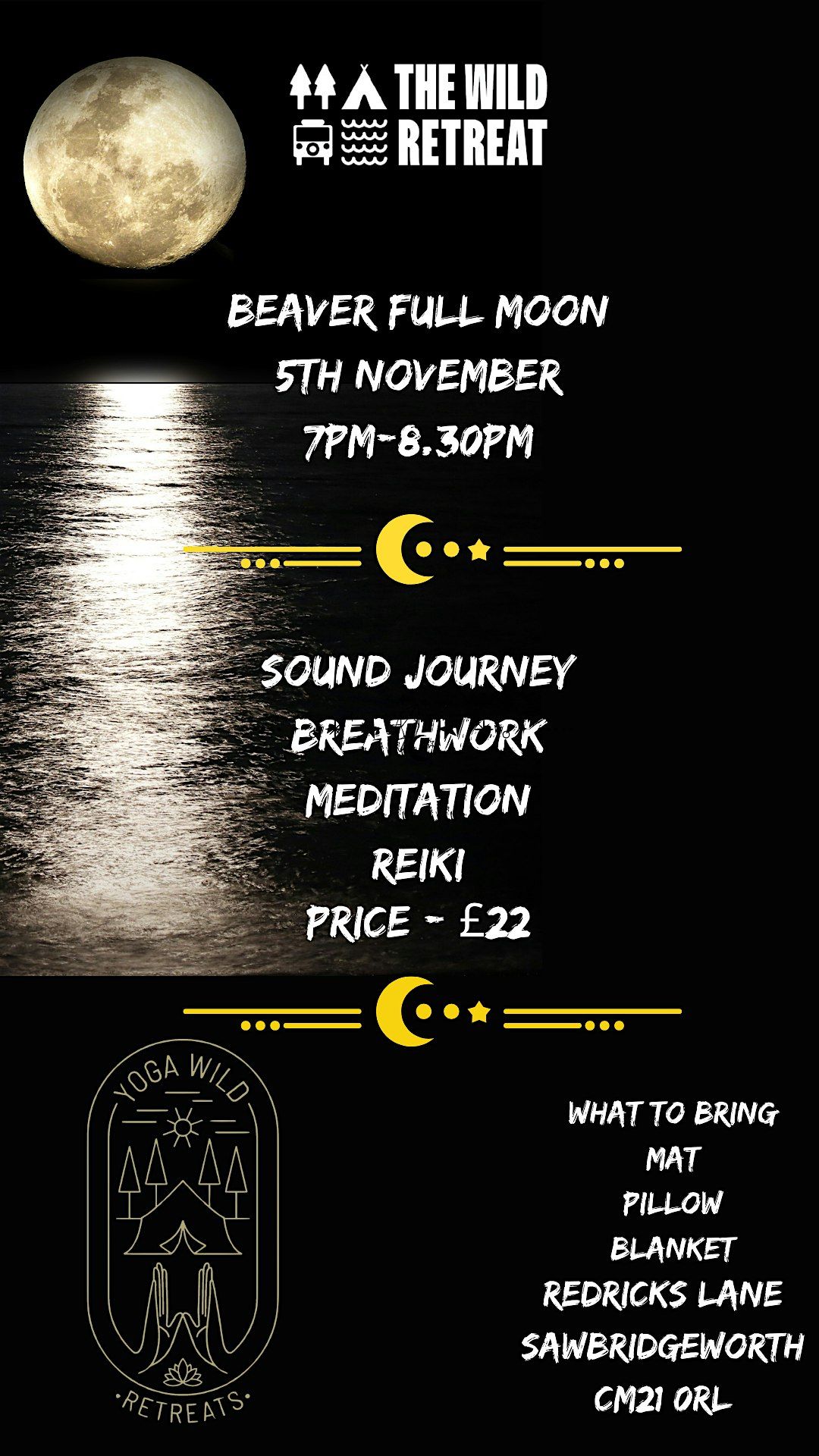 Beaver Full Moon - Sound Journey & Breathwork