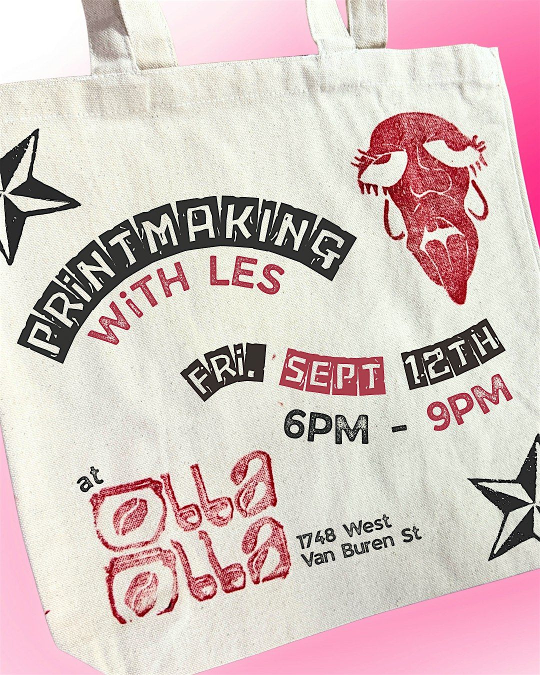 PRINTMAKING WITH LES