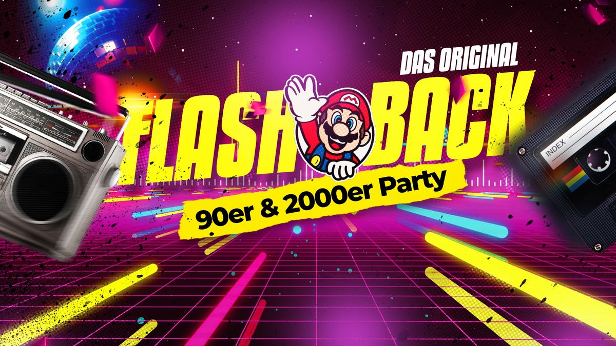 Flashback Deutschlands gr\u00f6\u00dfte 90er & 2000er Party 15.03.2025 Kulturscheune Liebenau