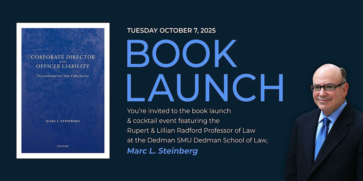 Book Launch with Professor Marc Steinberg