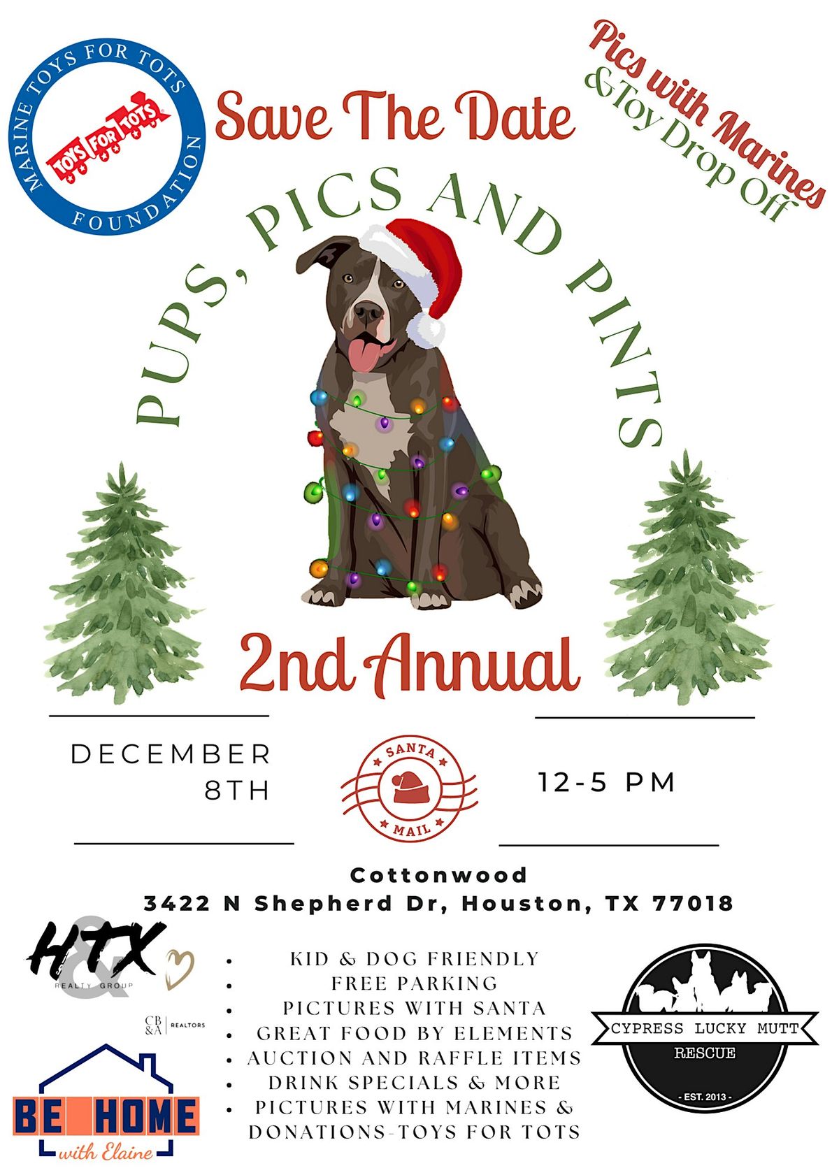 2nd Annual Pups, Pics & Pints