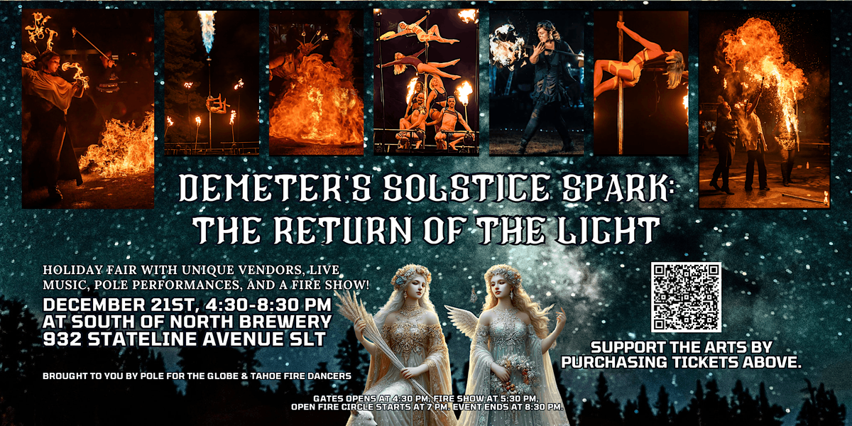 Demeter's Solstice Spark:  The Return of the Light