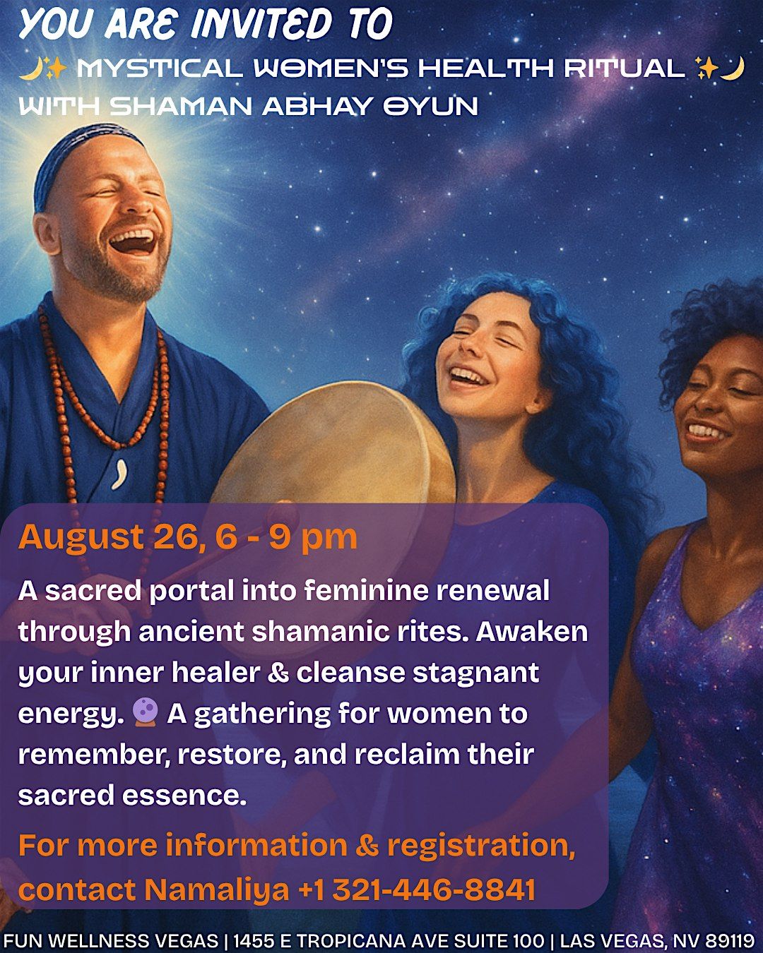 \u2728 Mystical Women\u2019s Health Ritual \u2728 WITH SHAMAN ABHAY OYUN