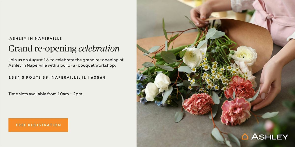 FREE Flower Bar Experience at Ashley Naperville!