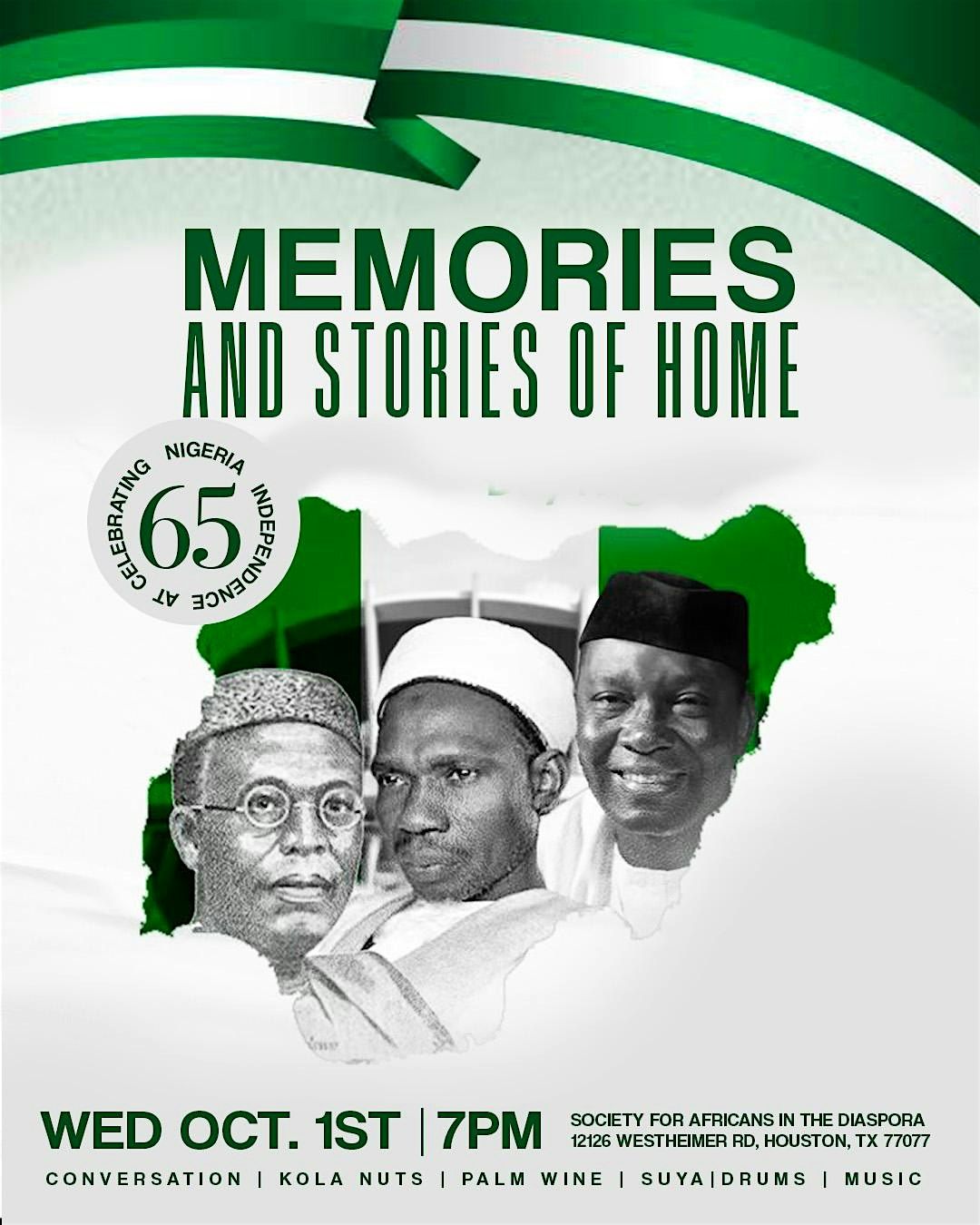 Memories and stories of Home- A Celebration of Nigerian Independence Day