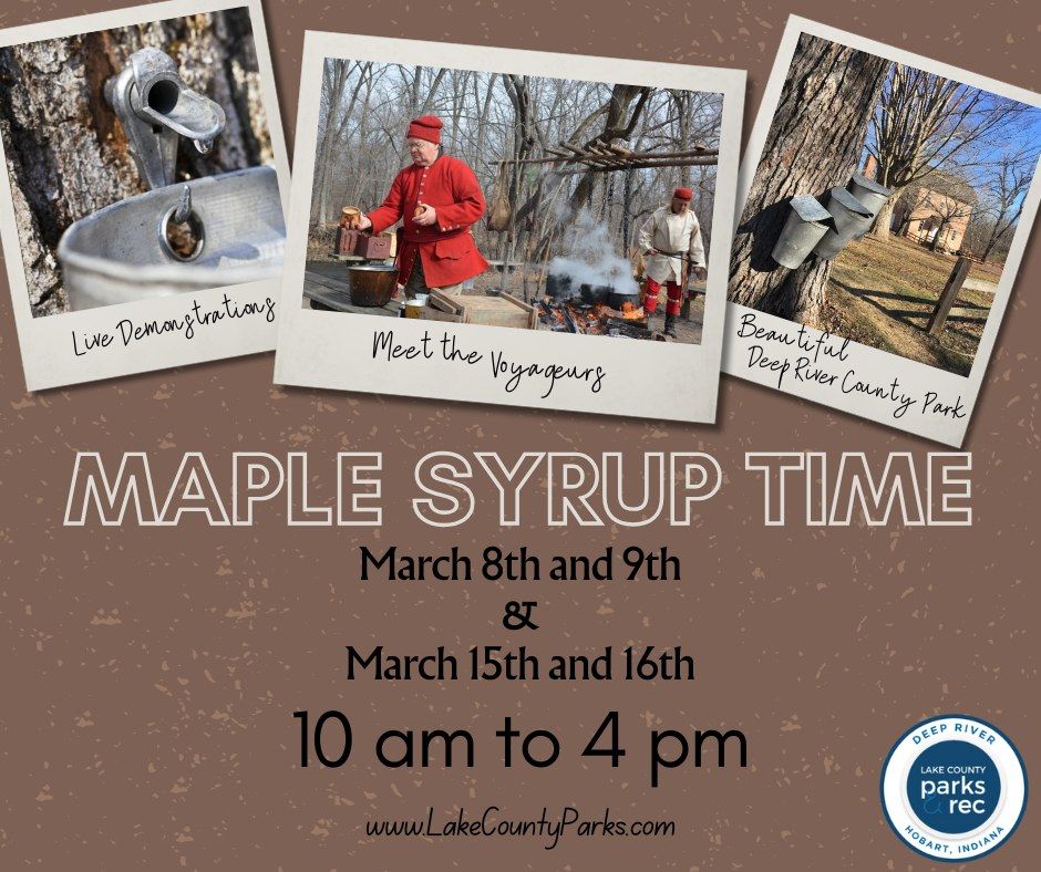 Maple Syrup Time