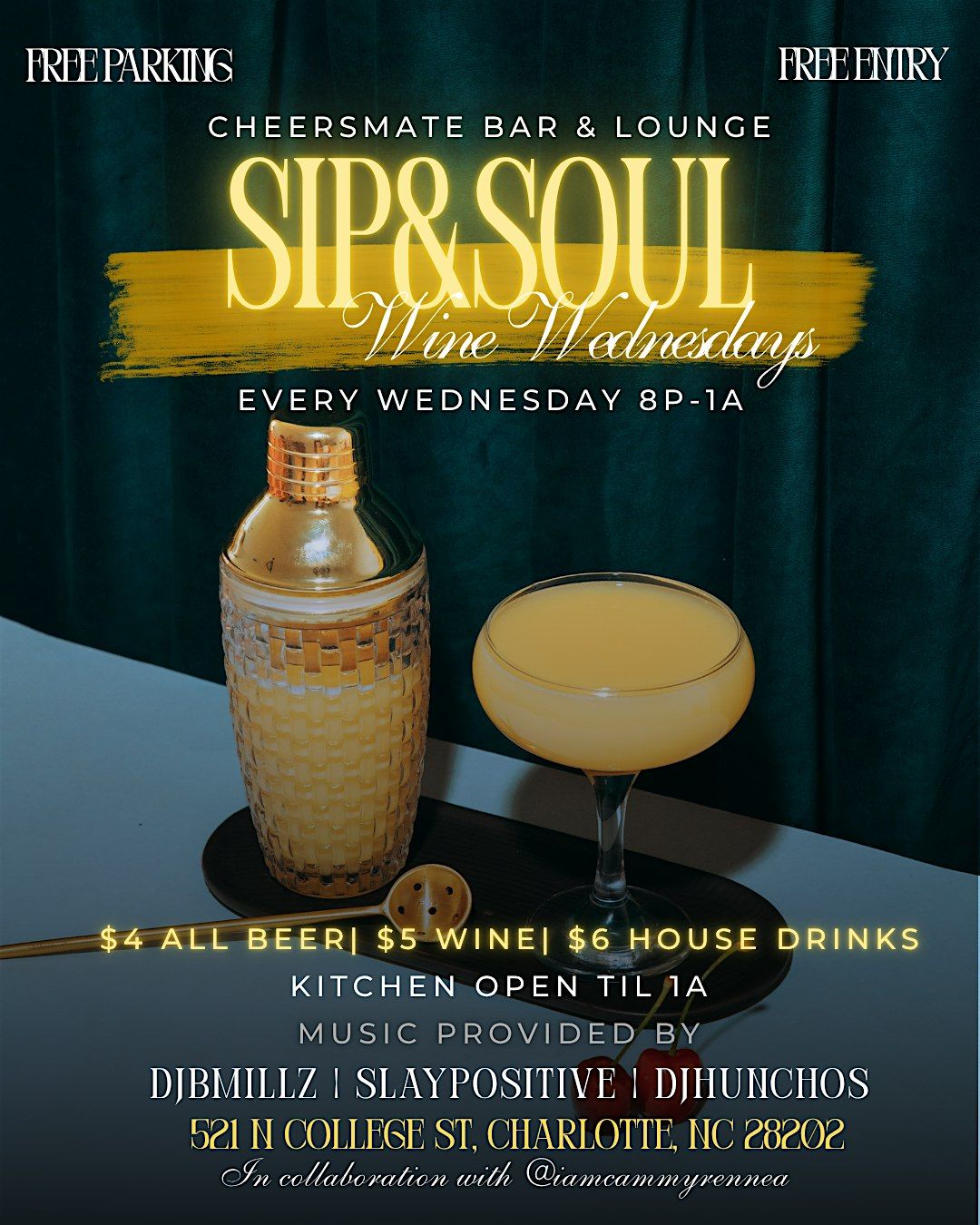 Sip & Soul - Wine Wednesdays W\/ LIVE MUSIC 10.29.25