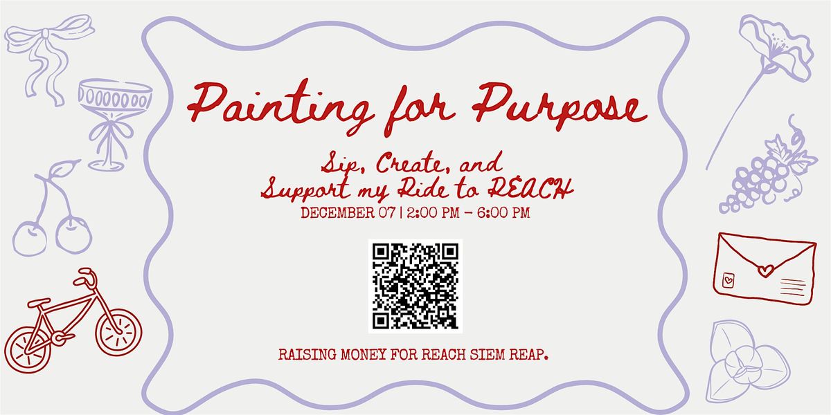 Painting for Purpose: Sip, Create, and Support REACH Siem Reap