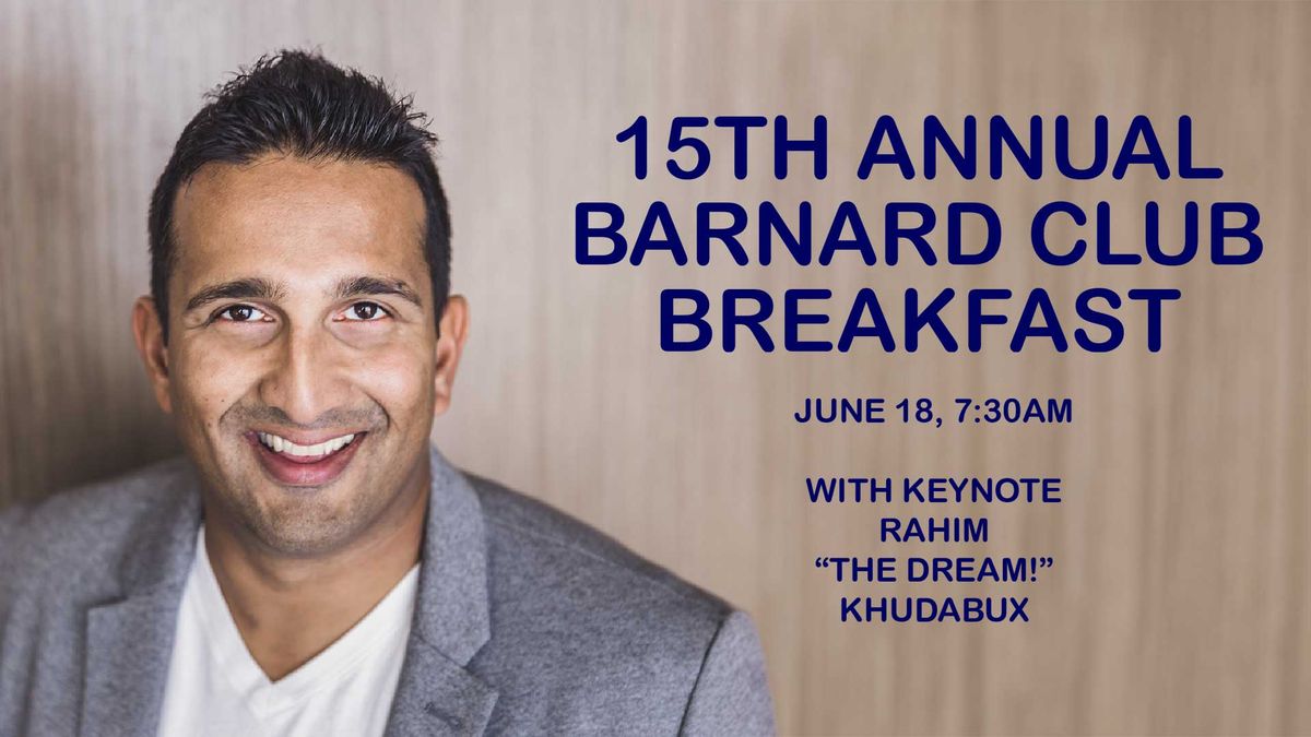 15th Annual Barnard Club Breakfast
