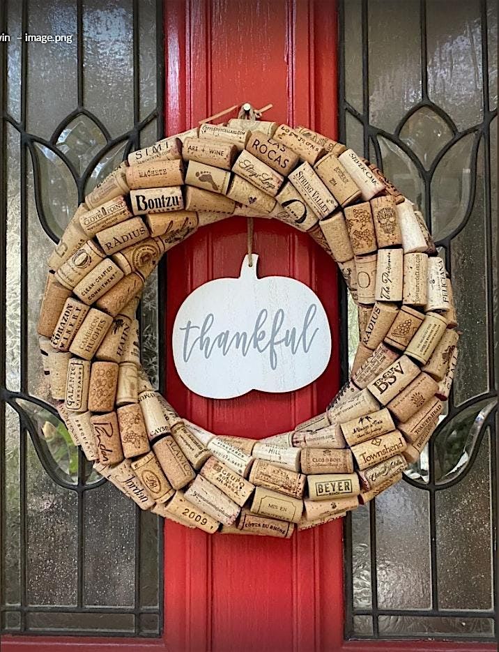 Cork Wreath Fundraiser