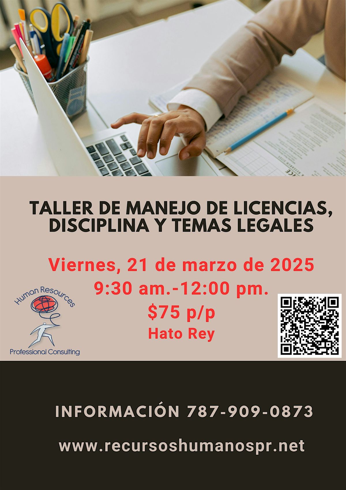 Taller de Manejo de licencias, disciplina y temas legales