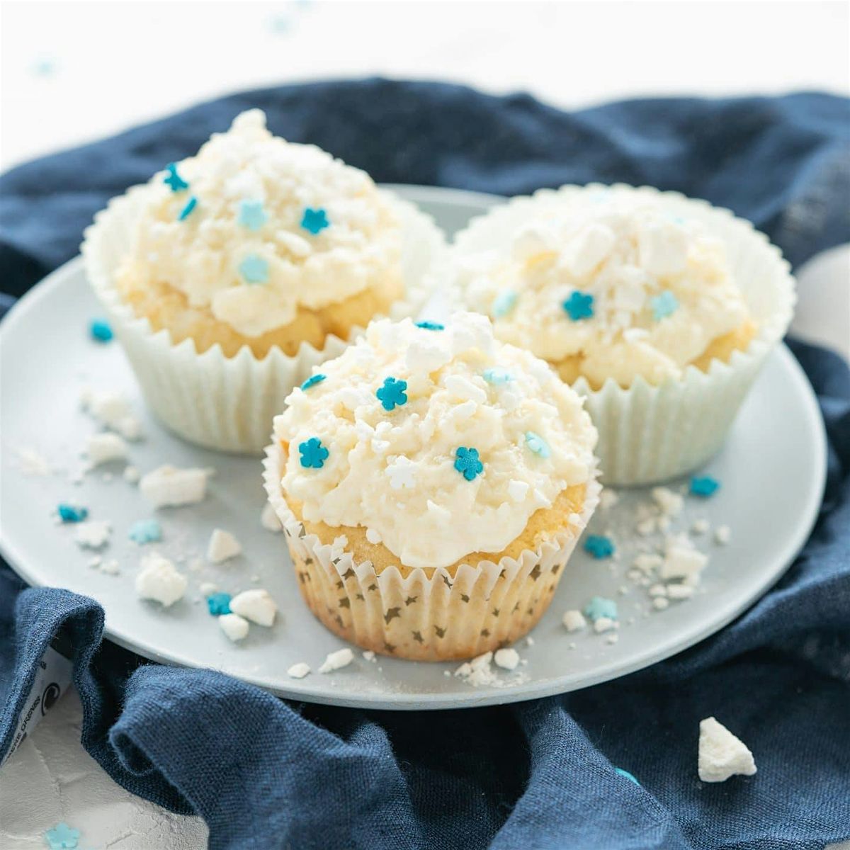 Family Holiday Cupcake Decorating!
