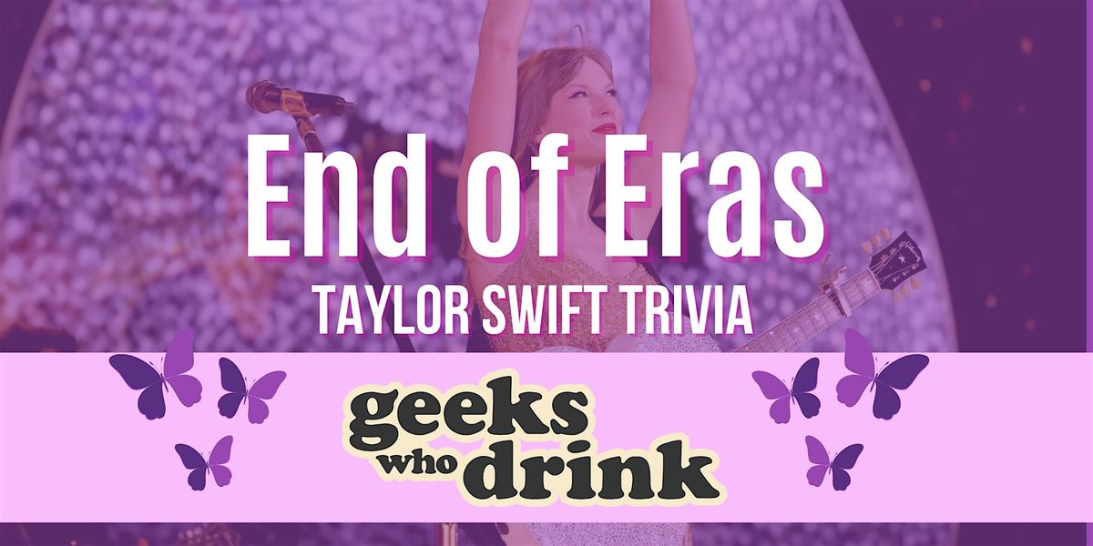 Taylor Swift Trivia Night - Monterey