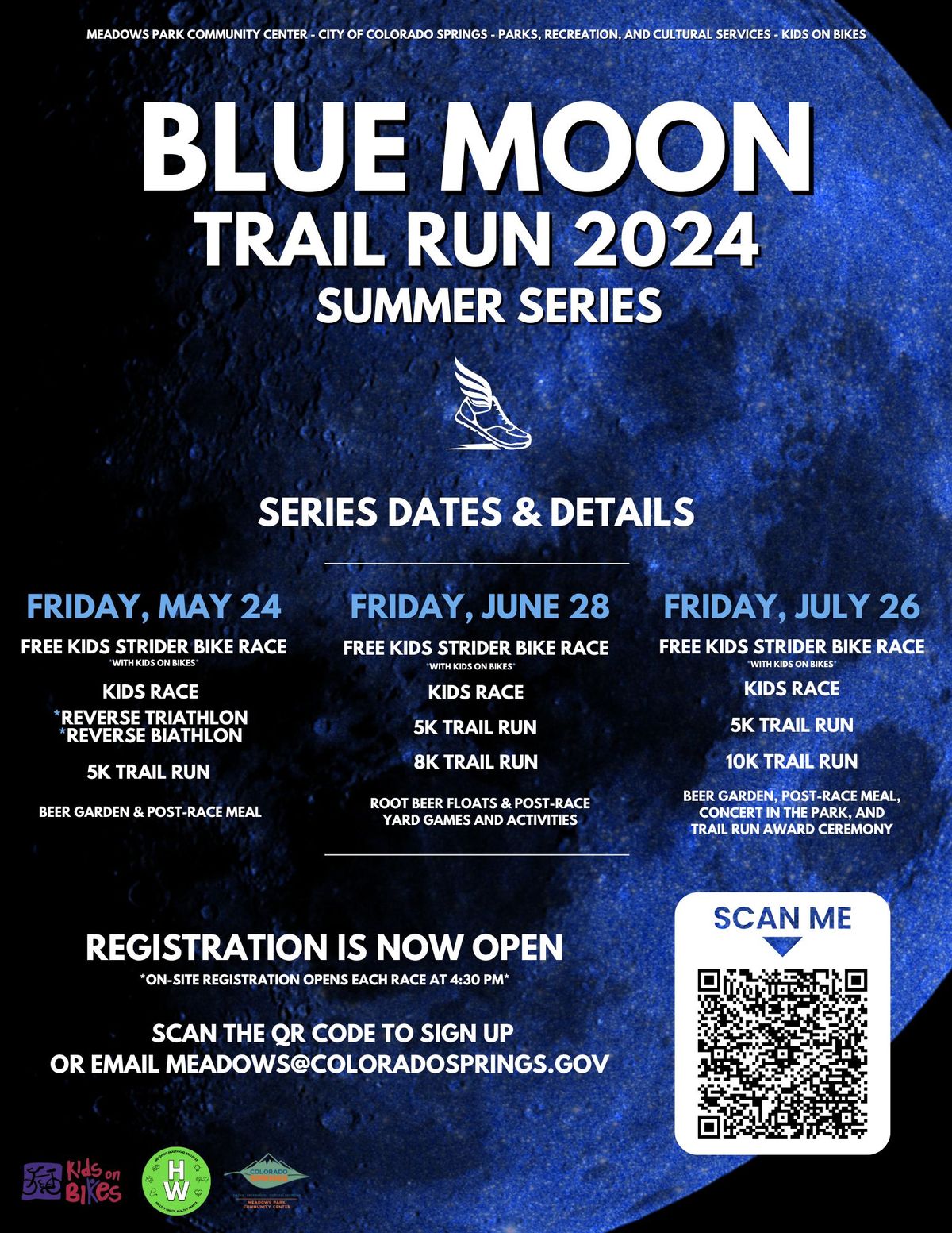 Blue Moon Trail Run Summer Series - July Race