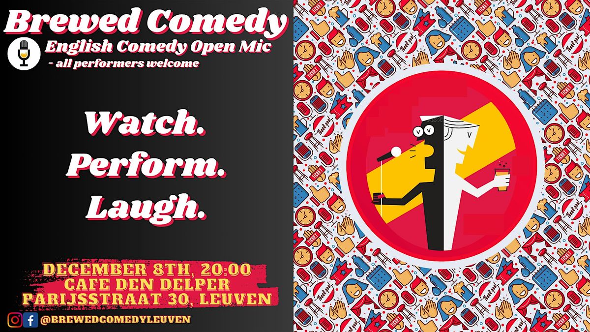 Free English Stand-up Comedy Open Mic