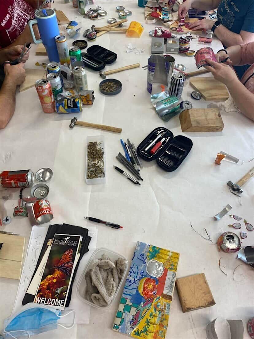 Mexican Nichos Workshop with Mosaicoarte at Casa Hernandez Community Space