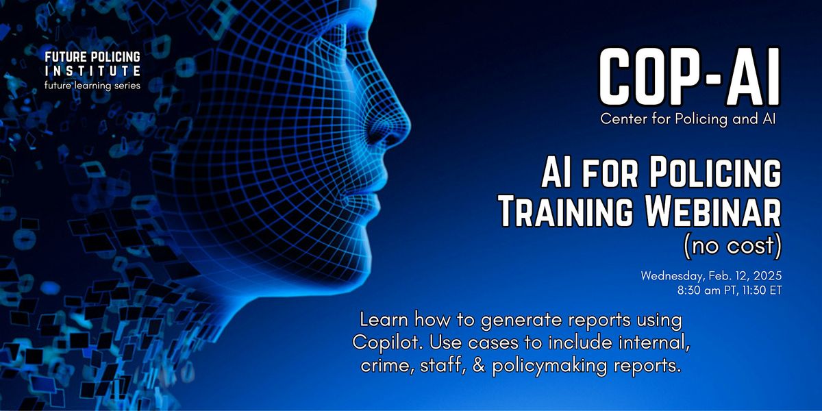 Report Generation in Policing using AI and Microsoft's Copilot