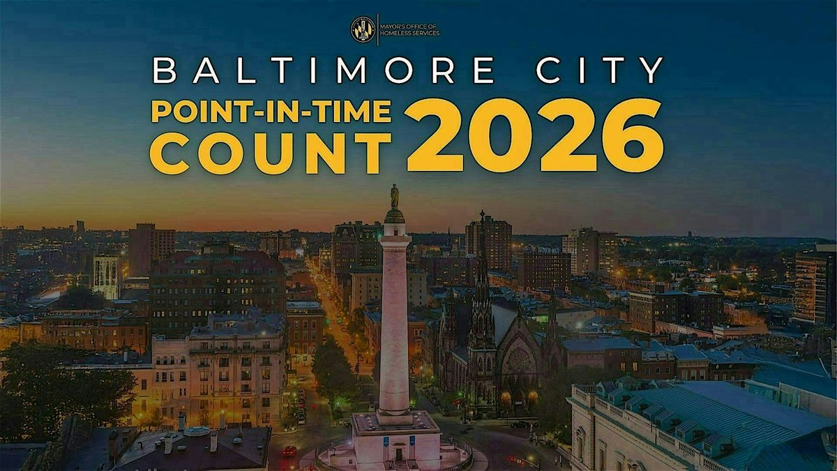 2026 Baltimore City Point-in-Time Count