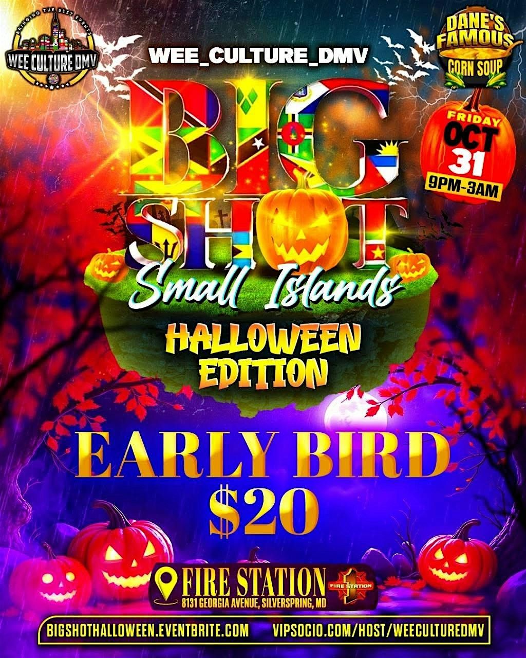 BIG SHOT SMALL ISLANDS HALLOWEEN EDITION