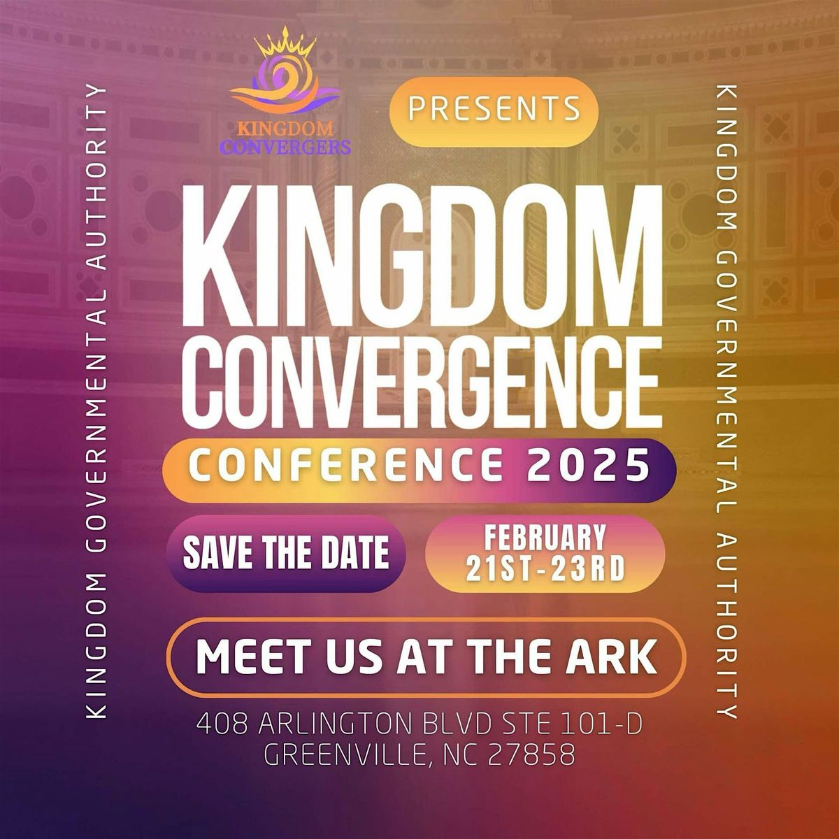 Kingdom Convergence Confernce 2025: Kingdom Governmental Authority