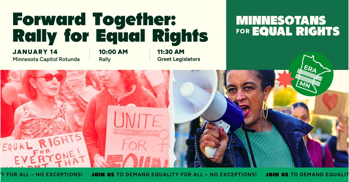 Forward Together: Rally for Equal Rights