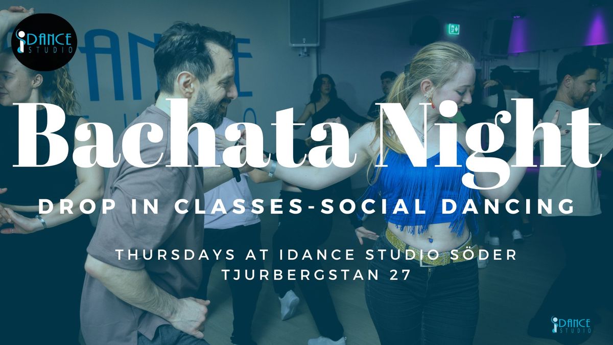 Bachata night - Drop in klasser och Socialdans