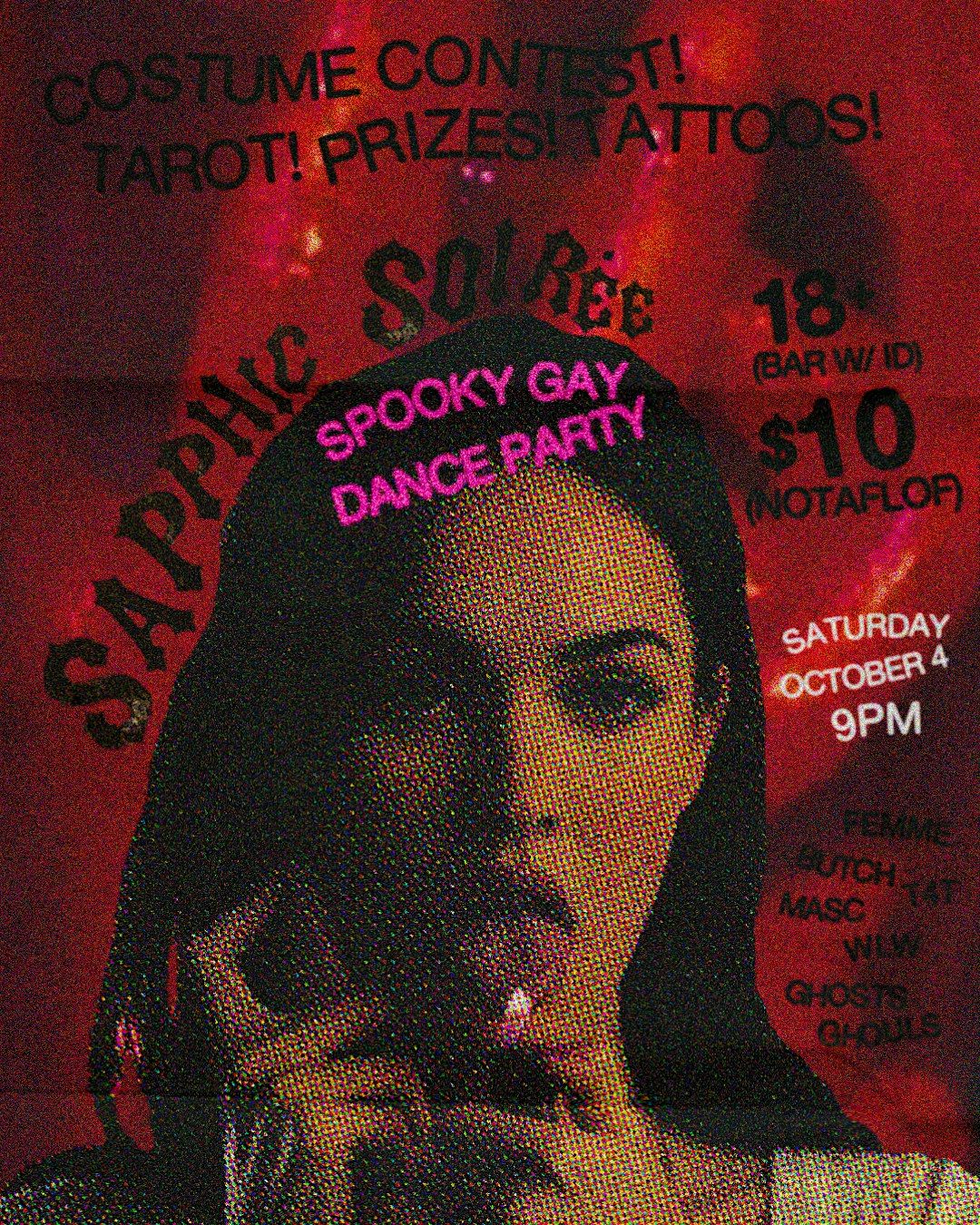 SPOOKY SAPPHIC SOIREE -- All Femme Party -- IN THE SEATTLE UNDERGROUND!