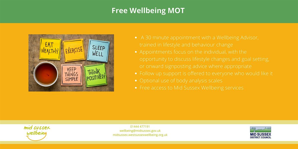 MEN'S WELLBEING  MOT