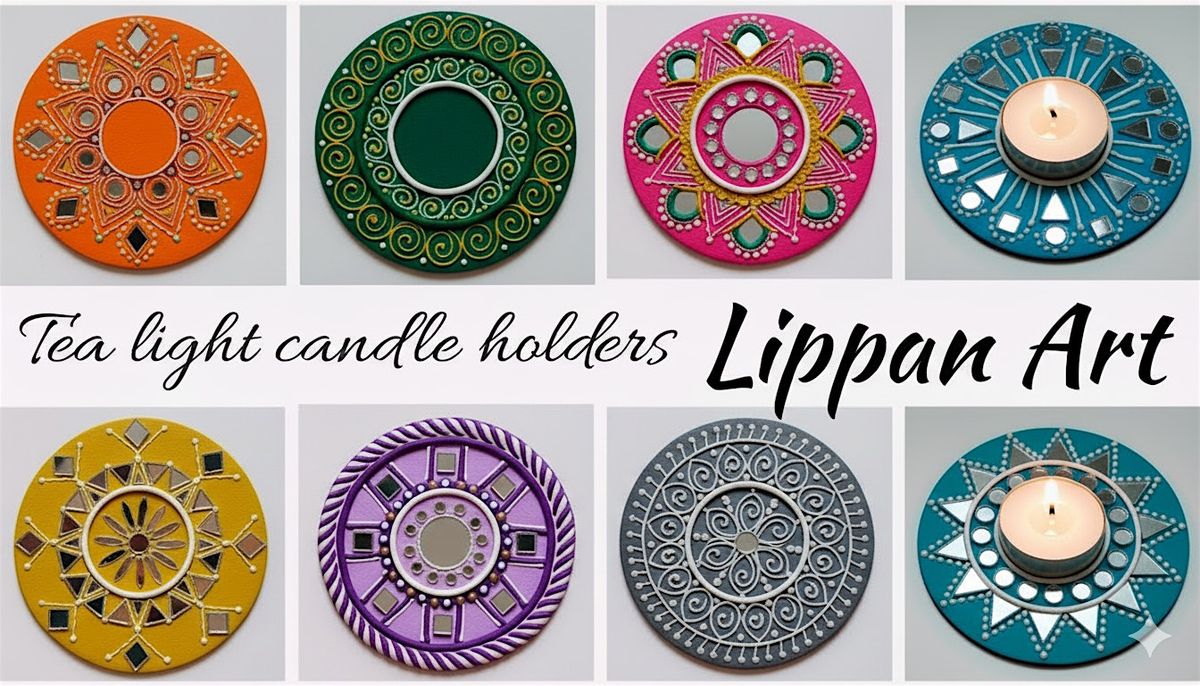 Clay & Mirrors - Tea Light Candle Holder Workshop