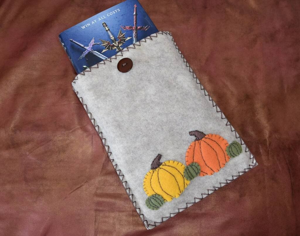 Felt Fall Book or Tablet holder