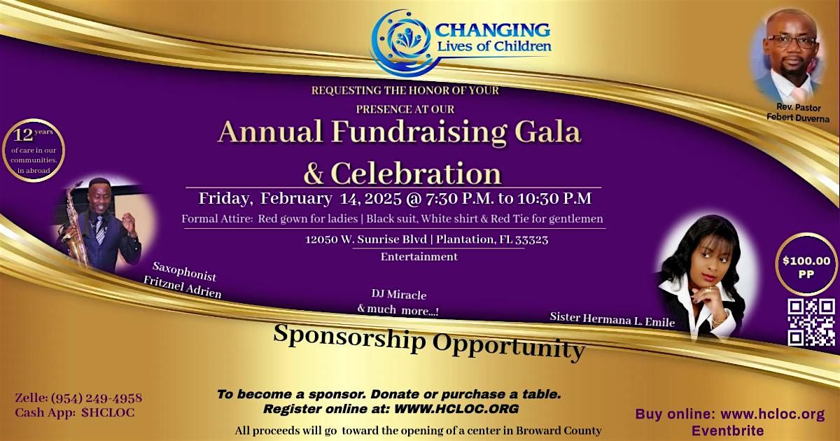 Annual Fundraising Gala Dinner