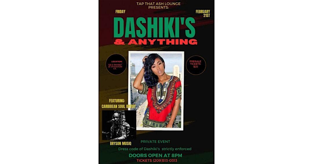 Dashiki's & Everything Feat Bryson Music(Band)