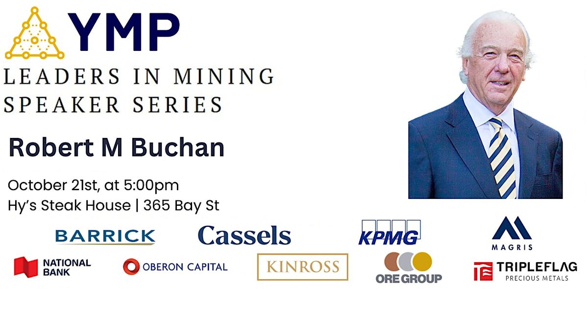 YMP Toronto Speaker Series - Robert Buchan