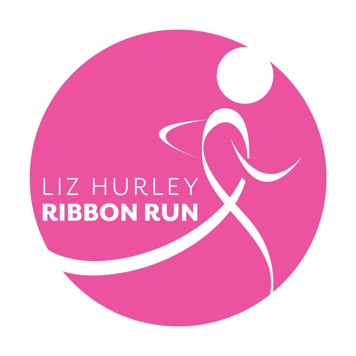 Liz Hurley Ribbon Run Packet Pick-up