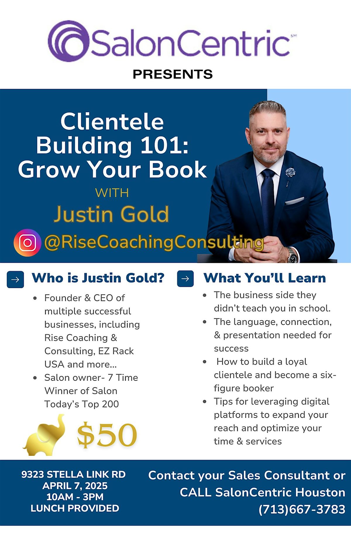 Clientele Building 101 with Justin Gold - Rise Coaching