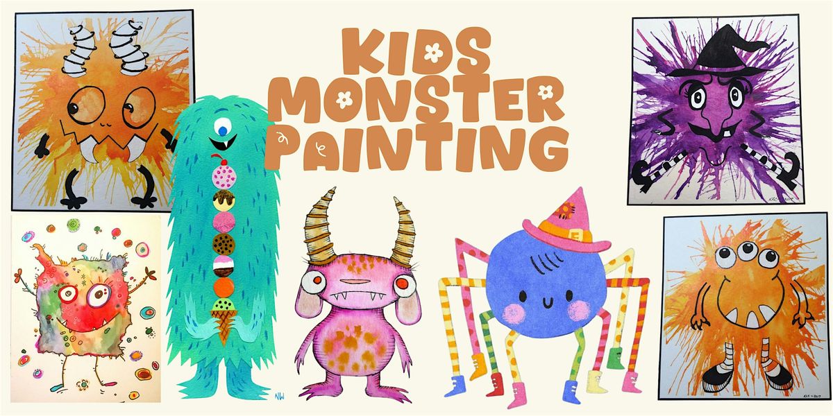 Kids Monster Painting