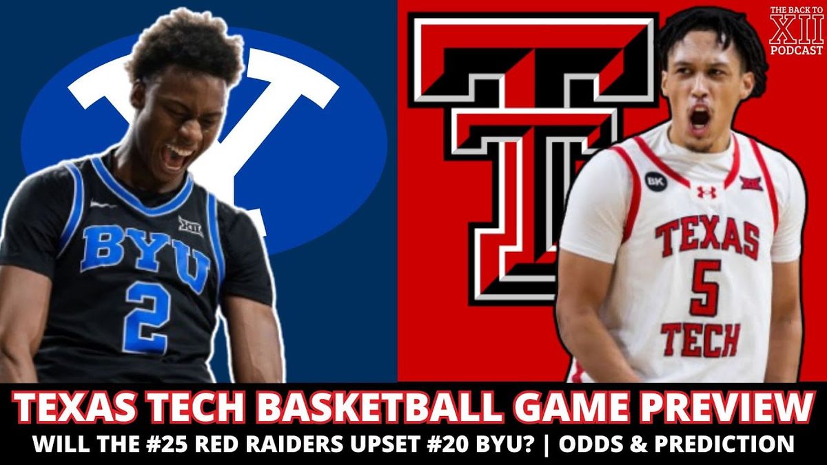 Texas Tech Red Raiders at BYU Cougars Mens Basketball