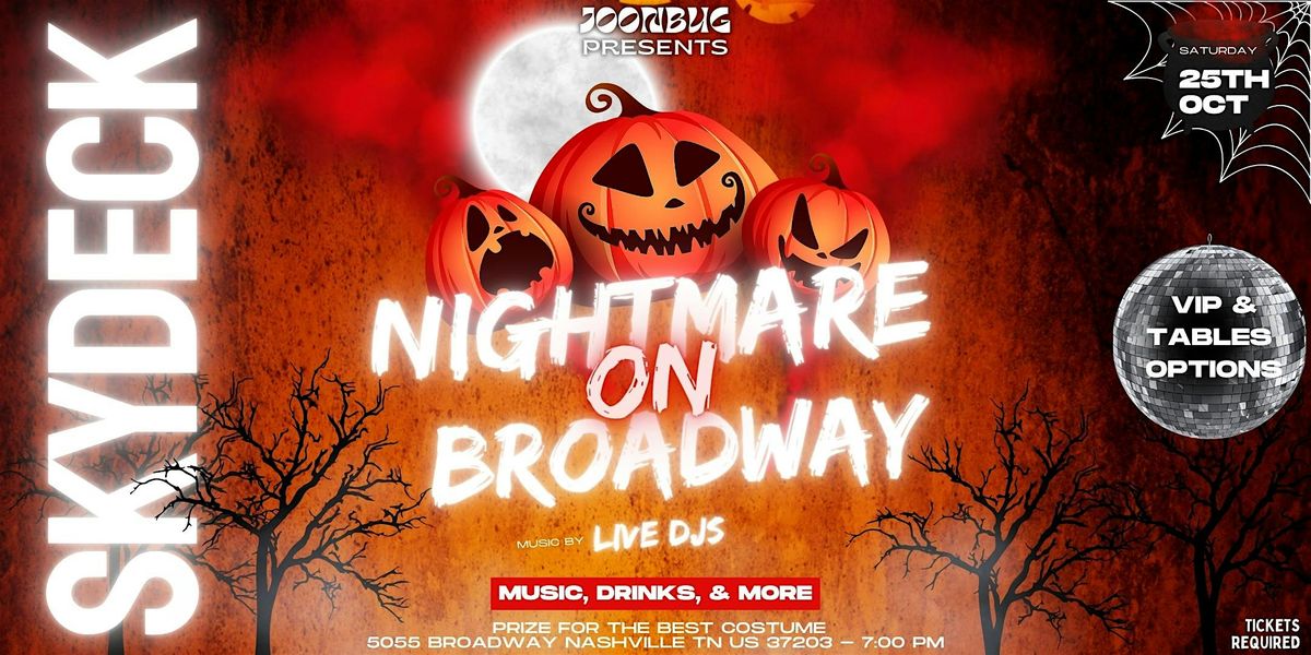 Nashville's Ultimate Halloween Party: Nightmare on Broadway at Skydeck