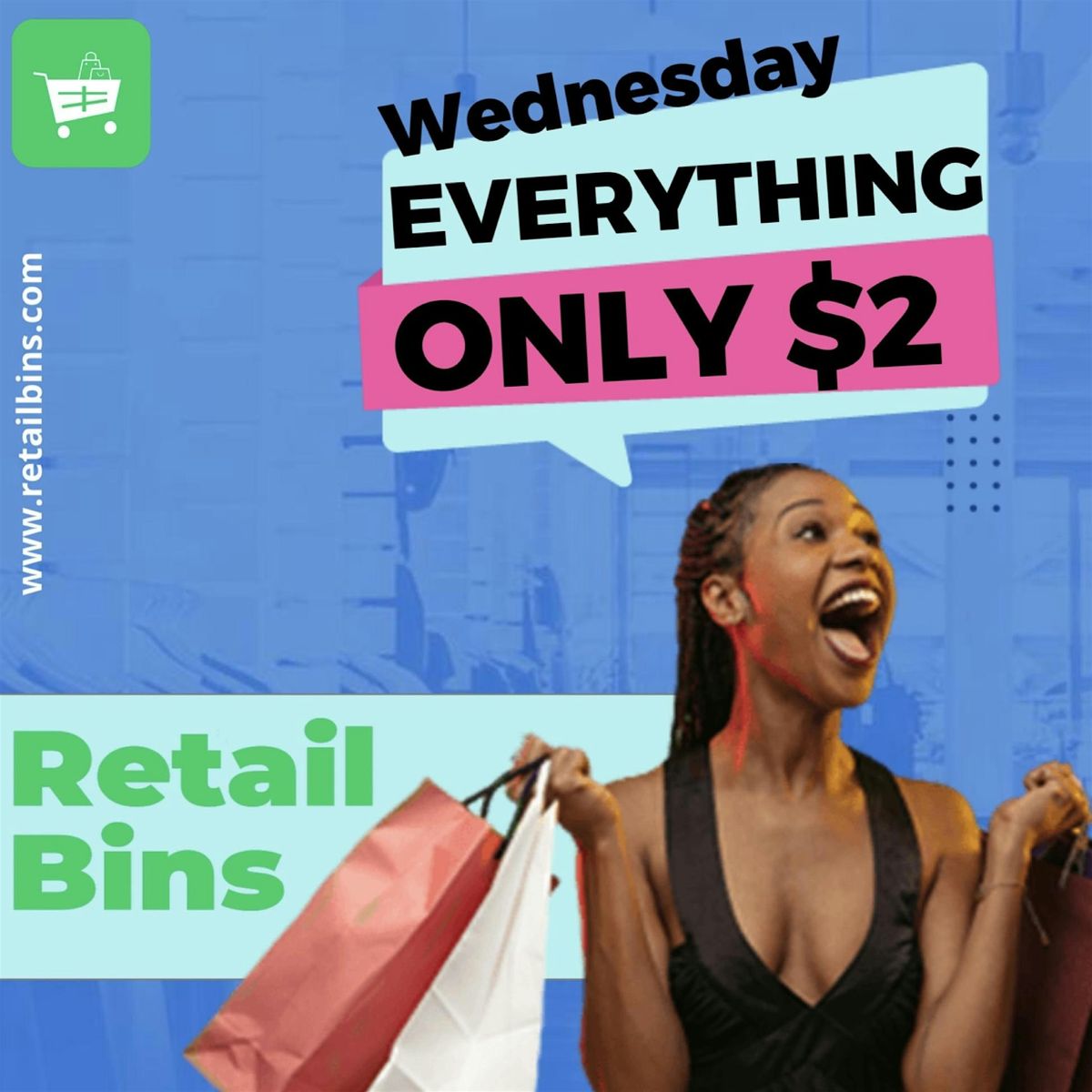 Shop til you Drop at $2 Day