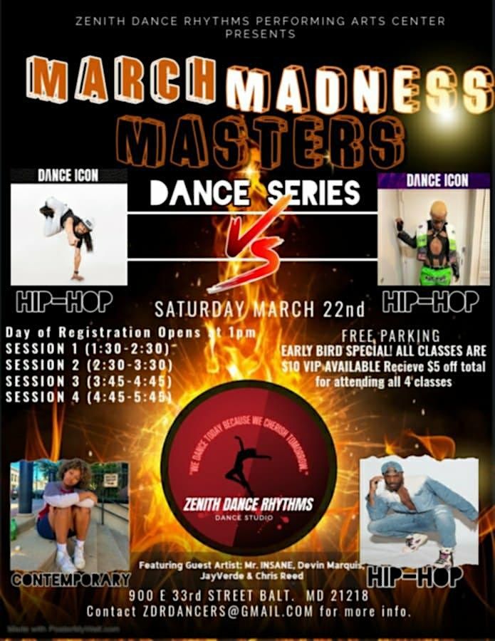 March Madness Masters Dance series