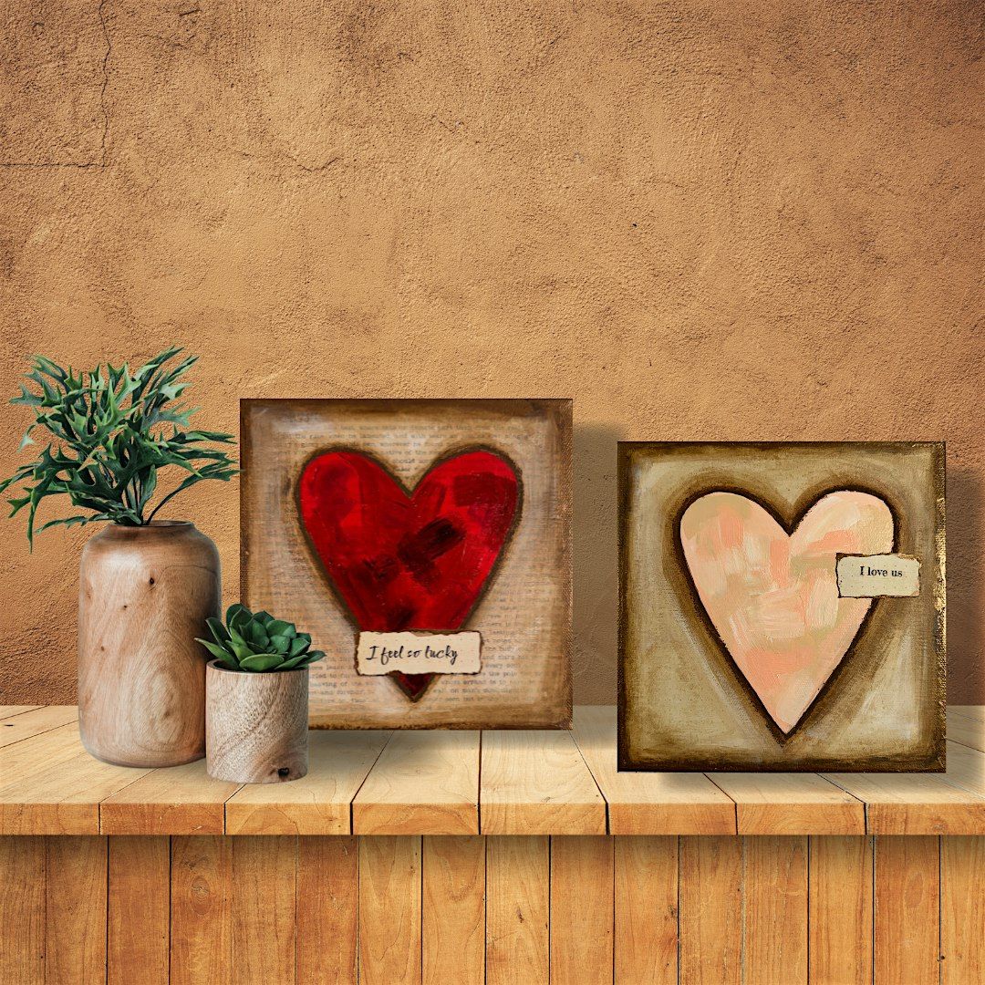 Valentine's Mixed Media Painting Workshop