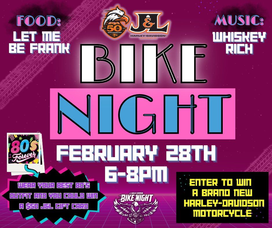 February Indoor Bike Night at J&L Harley-Davidson