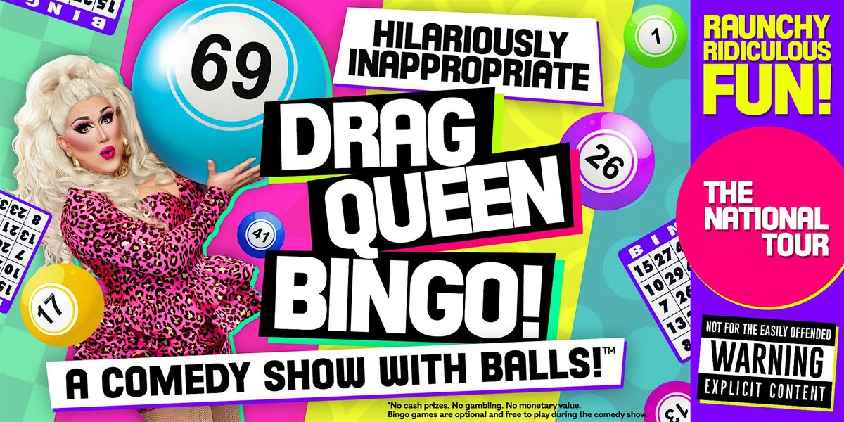 Drag Bingo @ The Comedy Studio Cambridge  (21+) \u2022 3\/23\/25