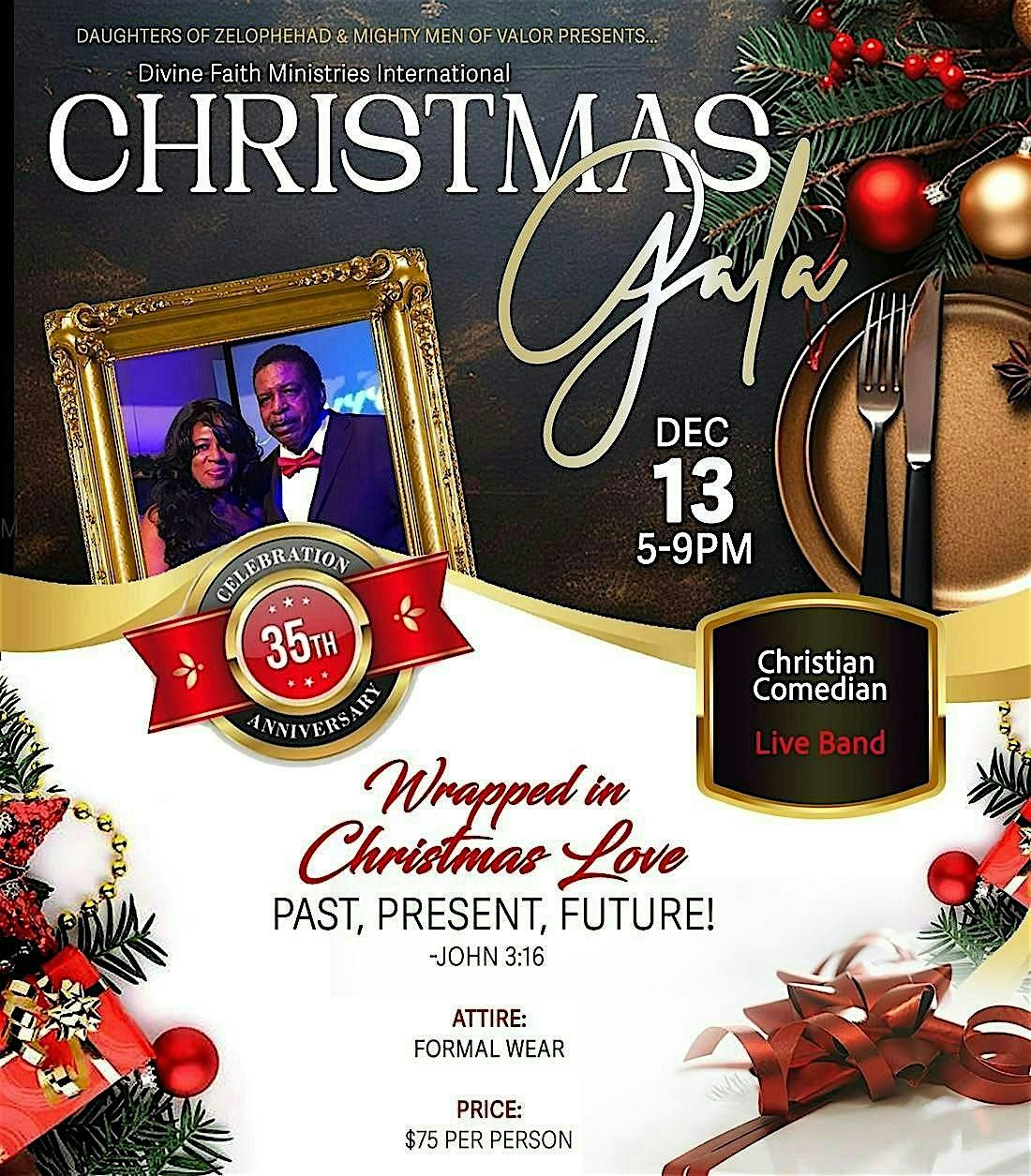 Divine Faith Ministries International 35th Anniversary Christmas Gala