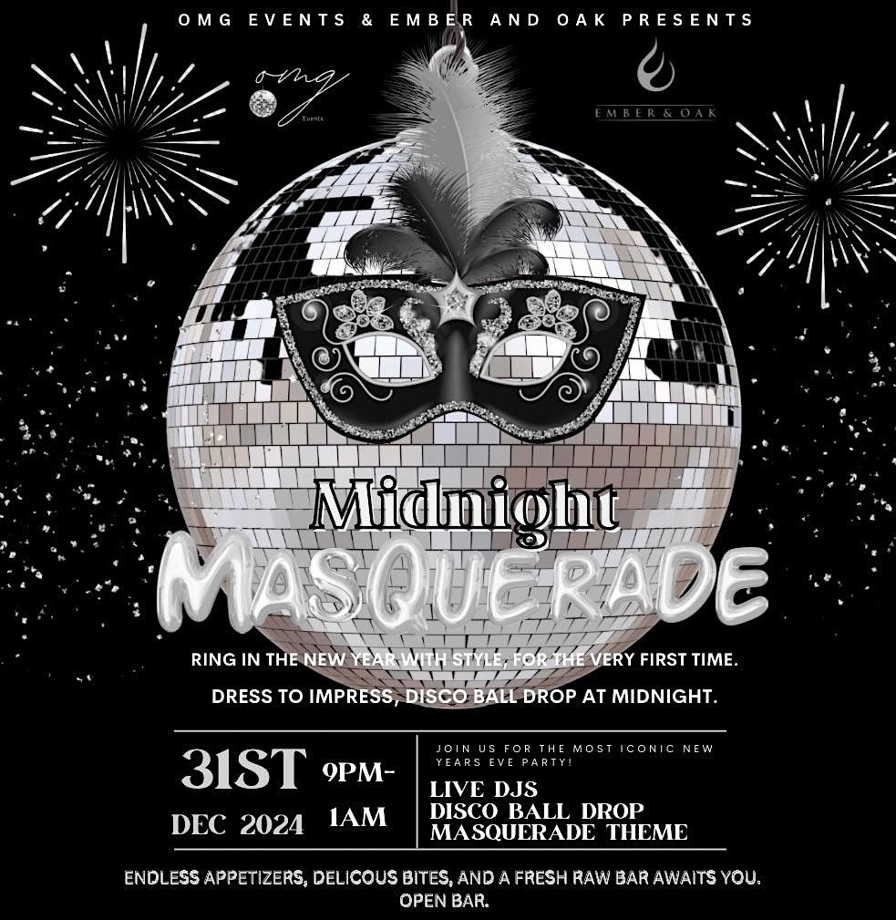 Midnight Masquerade: Brevard's Ultimate NYE party