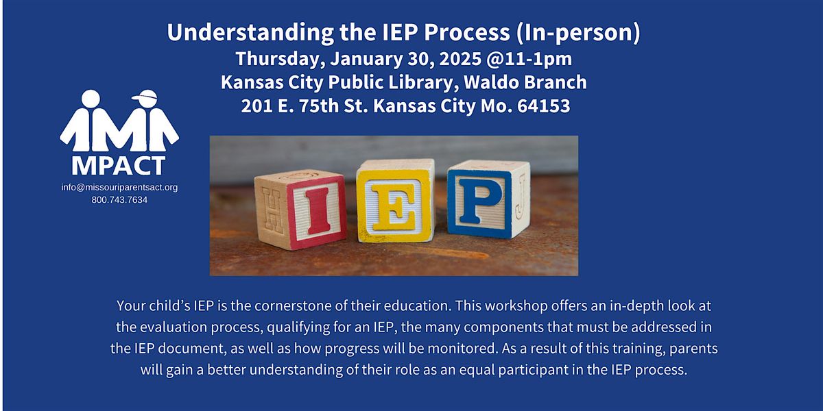 Understanding the IEP Process