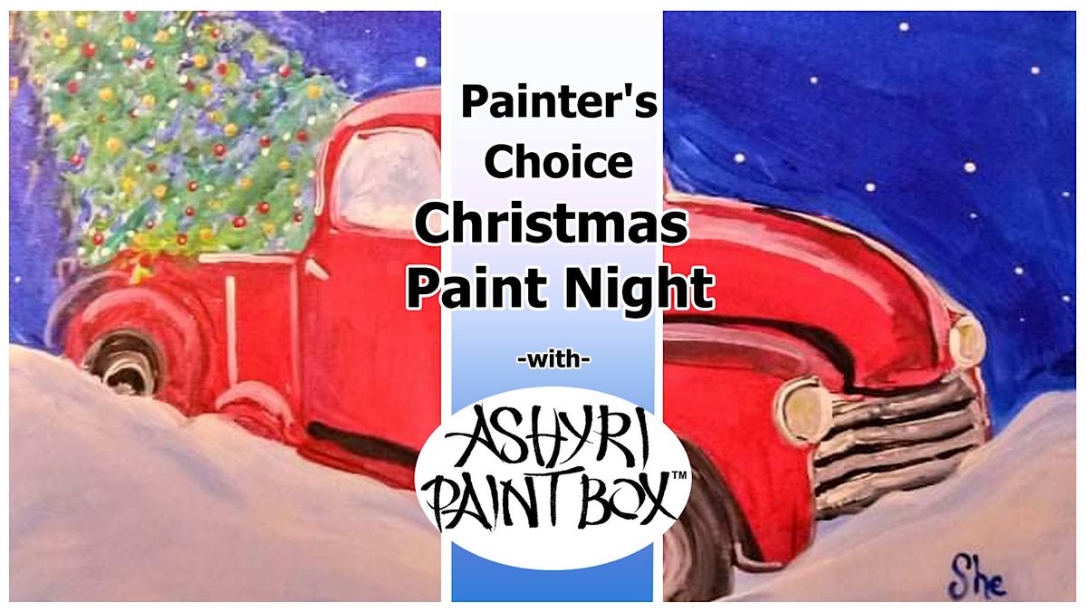 Eat, Sip, Paint - Christmas Painter's Choice - Gulfport